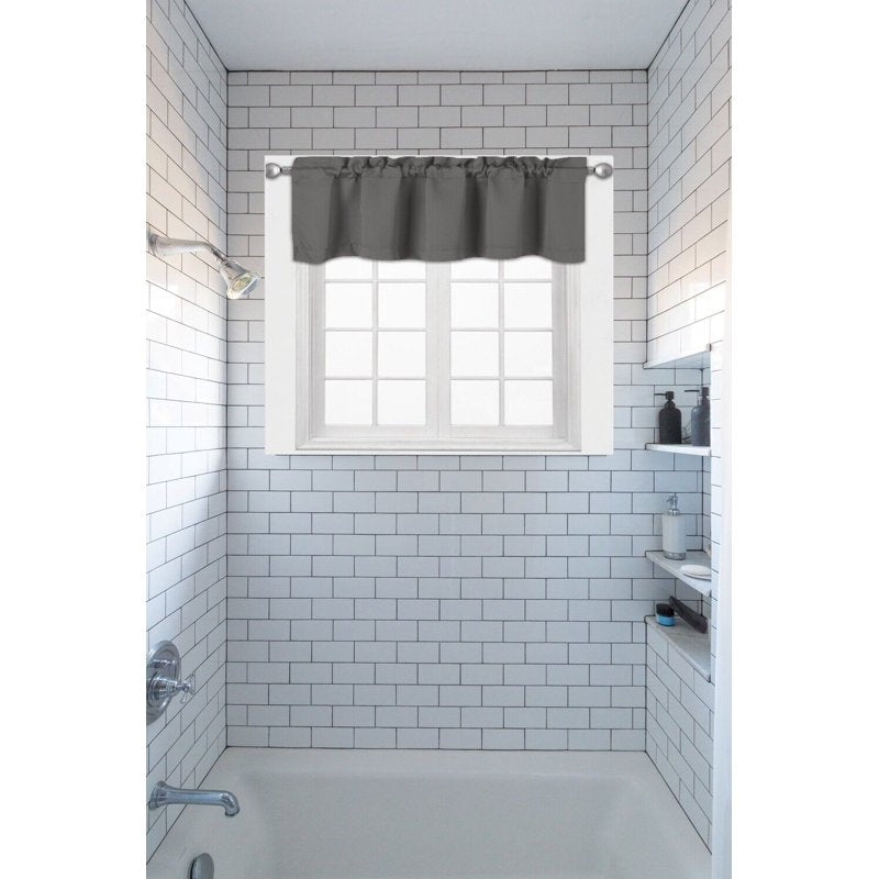 Blackout Thermal Valance Curtains - 54x18 Inches, Room Decor, Window Treatment