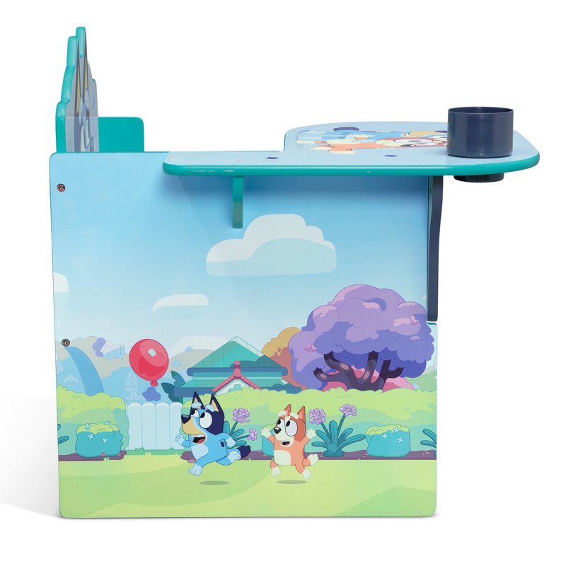 Bluey Chair Desk with Storage Bin by Delta Children - Bluey Variation