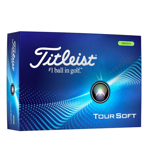 (2 Pack) 2024 Titleist Tour Soft Golf Balls – Green, 12 Pack