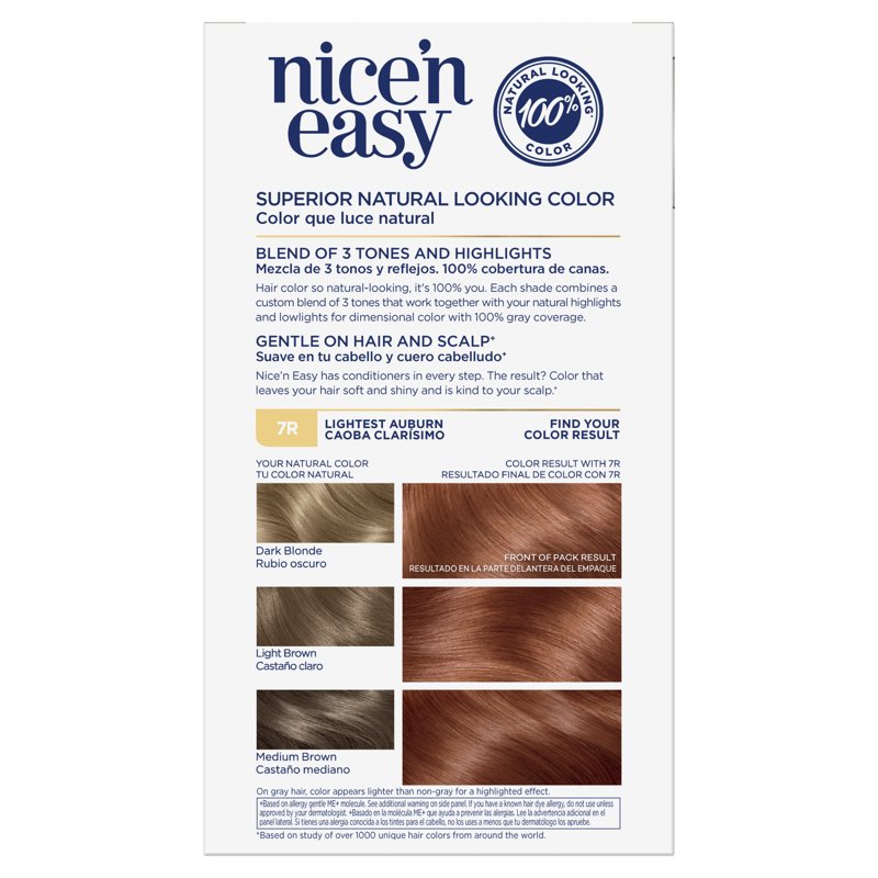 Permanent Hair Color Cream - Multiple Shades - 1 Application