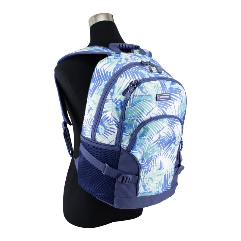 Unisex 18.5-Inch Athleisure Backpack with Laptop & Water Bottle Pockets
