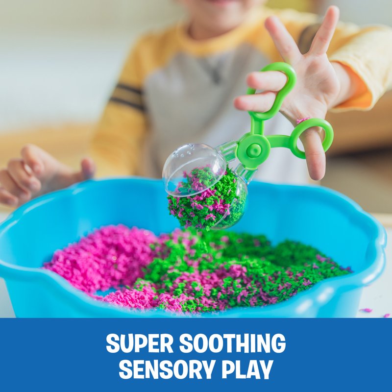 Sensory Play Set with Pluffle for Toddlers - Mess-Free Sensory Bin Kit