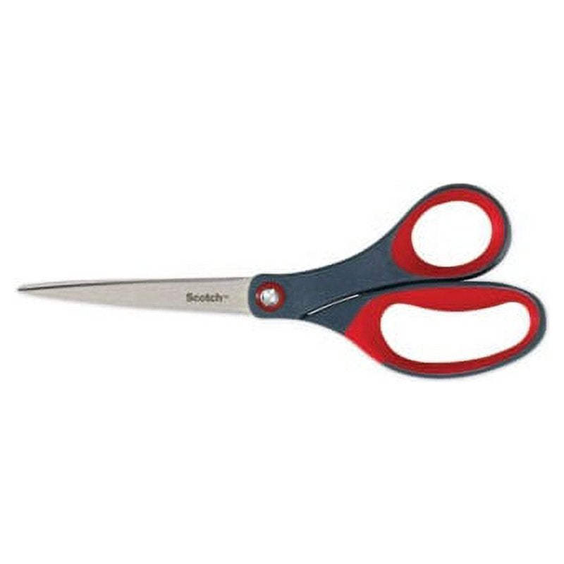 8-inch Precision Bent Scissors - Stainless Steel Craft & Office Shears
