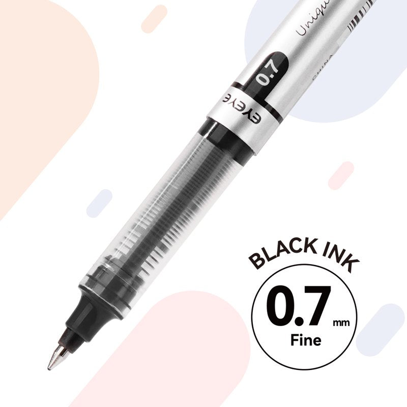 75-Pack Blue Ink Rollerball Pens 0.7mm Medium Point for Office & Note-Taking