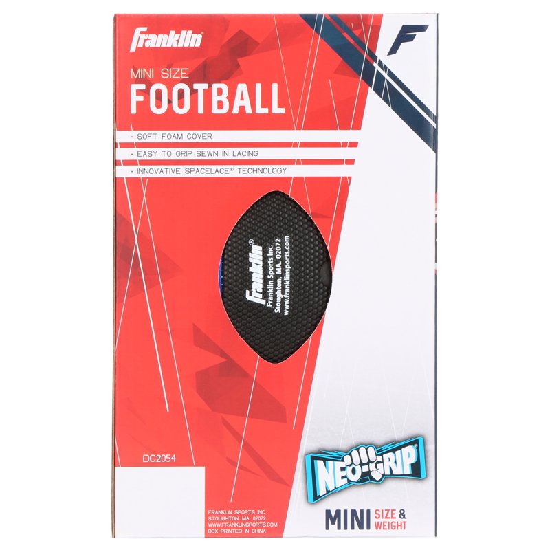 Mini Grip Tech Space Lace Football for Beginners - Franklin Sports
