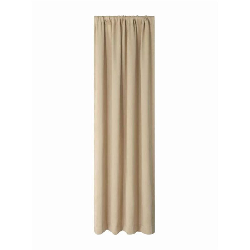 Blackout Curtains Rod Pocket Room Darkening Window Drapes - 37.8 x 44.9 Inch