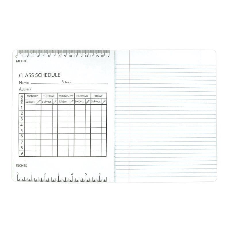 Cat Dog Hardcover Composition Book Set - Wide Ruled 4 Pack