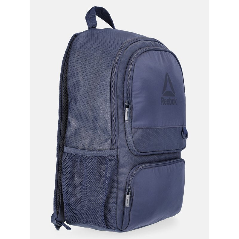 Reebok Women's 18-Inch Laptop Backpack - East Coast Blue Sporty School Bag