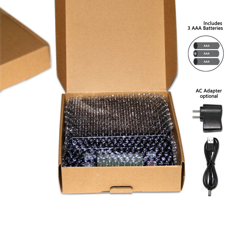 Digital Postal Scale 66lb/30kg with Tare & Multiple Units, Portable Tabletop Design