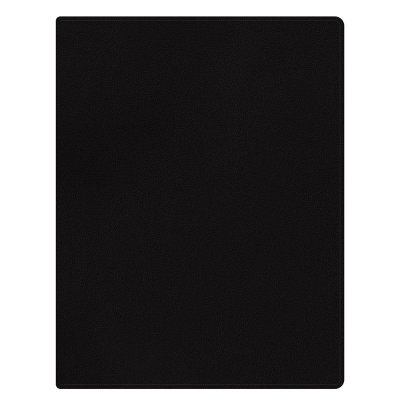 Blue Sky Perpetual Monthly Weekly Planner 8.5x11 Faux Leather Black