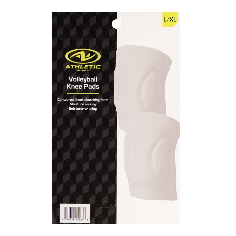 Unisex Volleyball Knee Pads with Shock Absorption and Moisture-Wicking Technology - L/XL