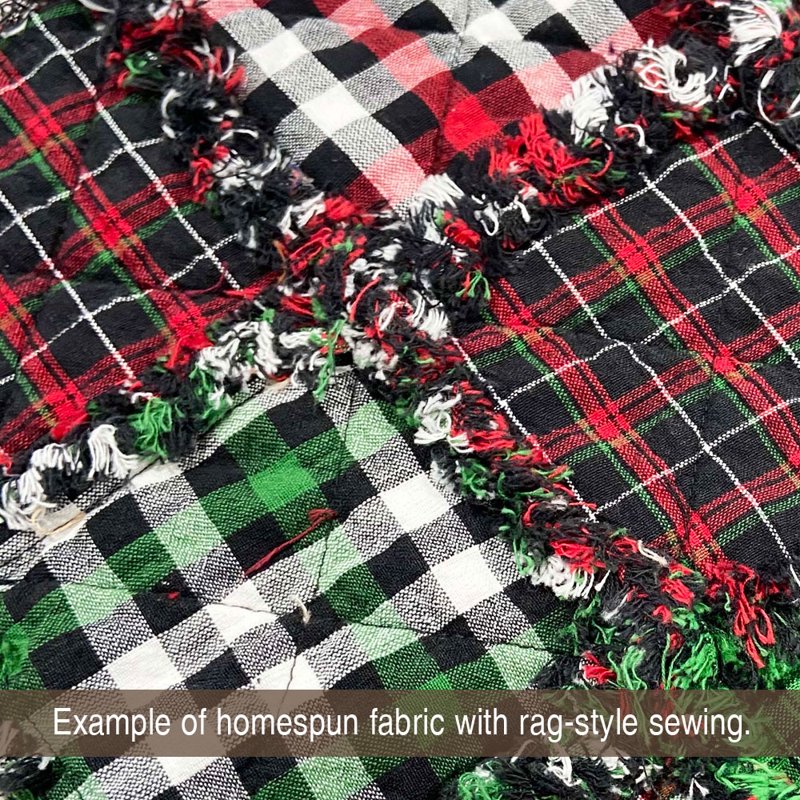 Cotton Tartan Fabric Yard for Quilting & Crafts - Multiple Colors