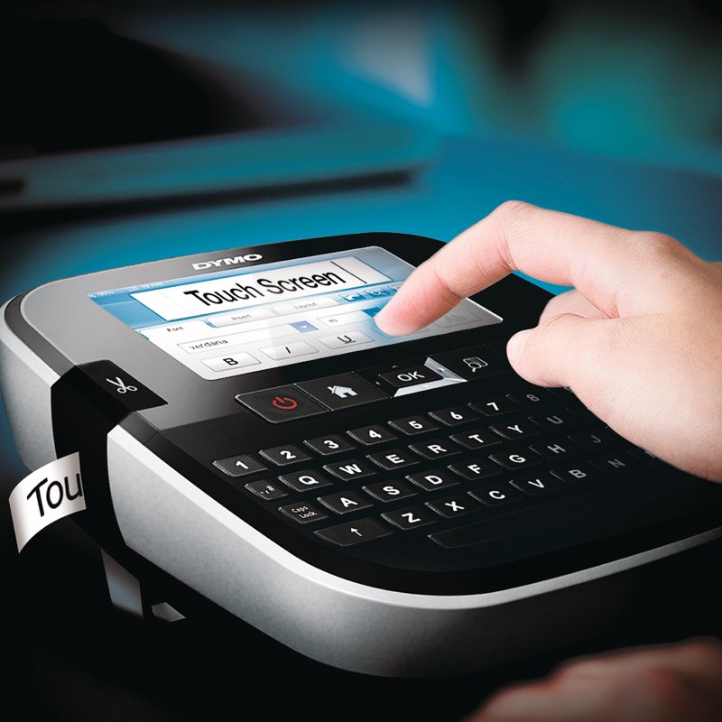 Full-Color Touch Screen Label Maker with PC/Mac Connectivity & Store Over 500 Labels