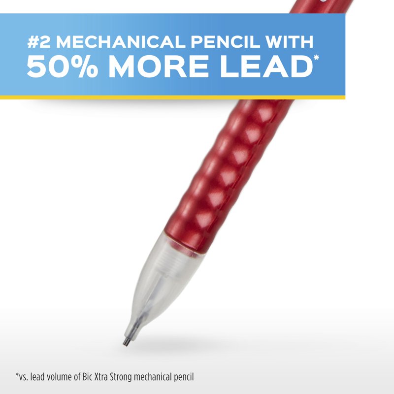 Mechanical Pencils 12 Pack for Standardized Testing & School Use - #2 Lead, 0.9mm
