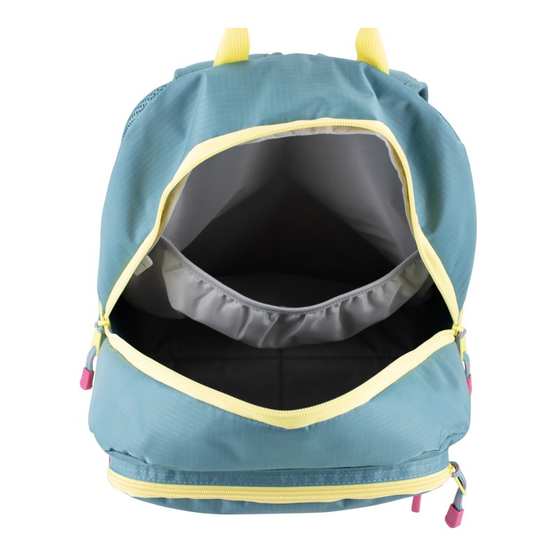 Unisex 18.5-Inch Cargo Backpack with Pockets and Tech Sleeve - Soft Teal