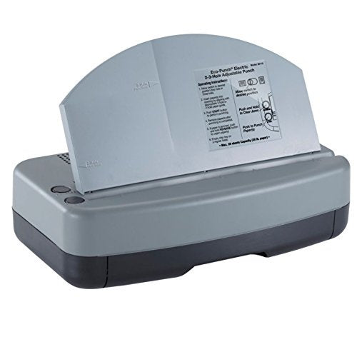 Electric Hole Puncher 2-3 Hole Adjustable Recycled Plastic Office Tool