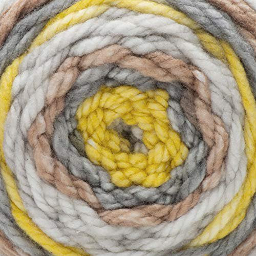 Bernat Pop Bulky Yarn Ray of Sunshine - Bright, Quick-Knit Acrylic Fiber