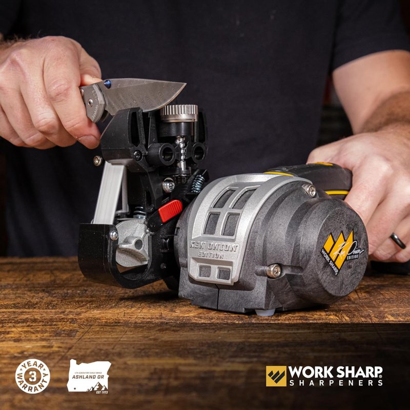 Electric Knife Sharpener with Adjustable Settings - Professional Edge Tool