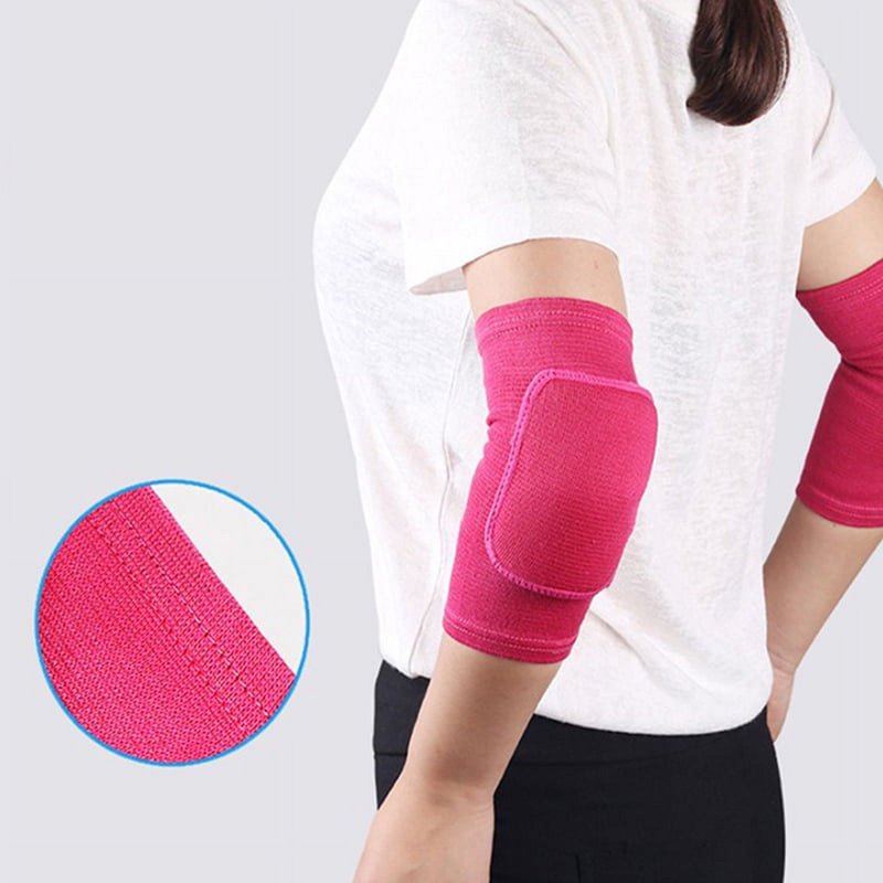 Elastic Elbow & Knee Protectors Set - Thickened Sponge Sports Guards