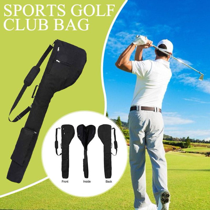 Mini Golf Sunday Bag for Practice & Travel - Waterproof, Foldable, Carrying Case