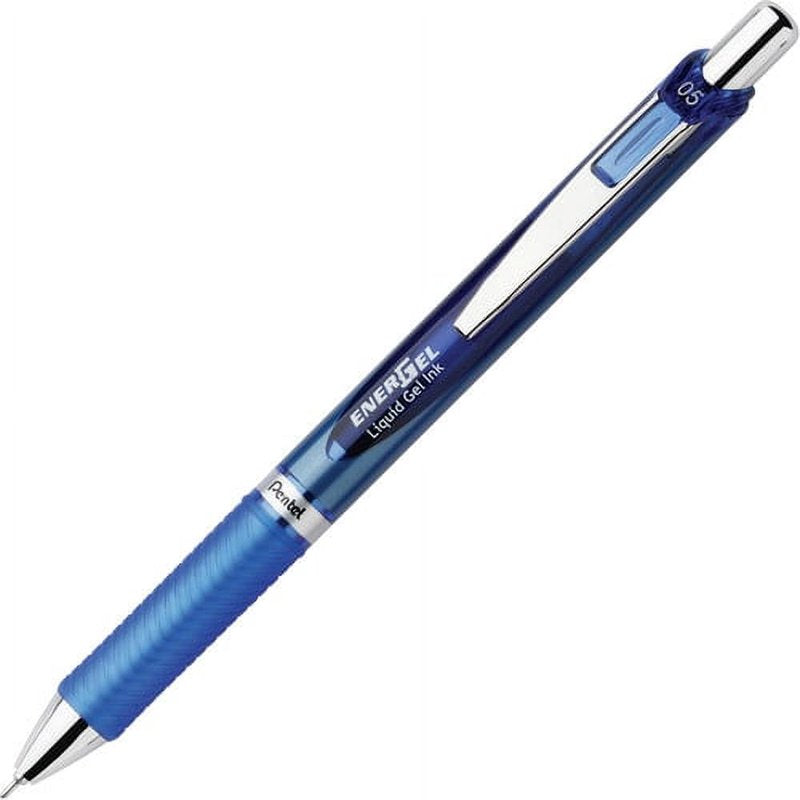 Gel Pens - Fine Tip Retractable Liquid Ink for Office & Art, 12 Pack