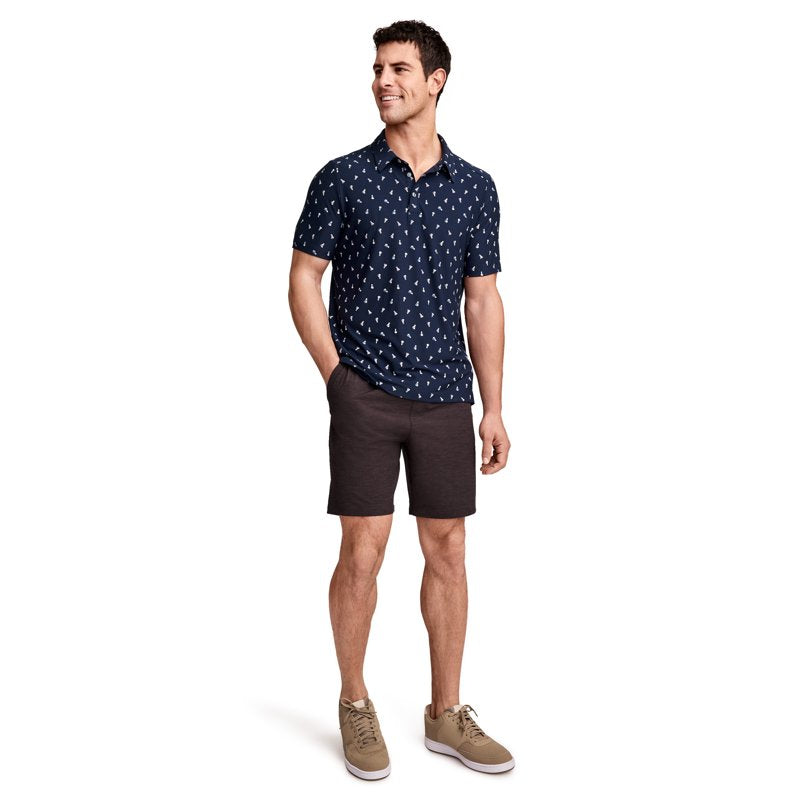 Men's Polo Shirt - Soft, Stretchy, Odor-Control, Casual Wear