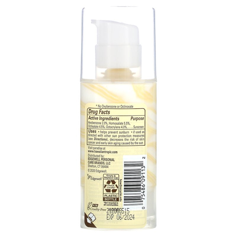 Travel Size Sunscreen Lotion SPF 30 with Hydration & Broad Spectrum Protection