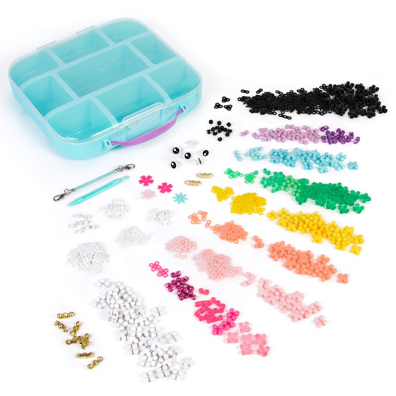 Kids DIY Construction Set with 650 Flexible Pieces for Creative Builds - Ages 6+