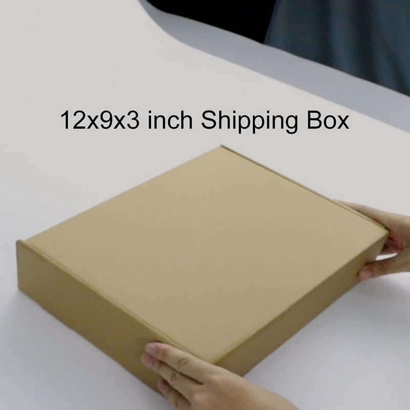 Calenzana 12x9x3 Shipping Boxes Set of 20 - Corrugated Mailer Boxes for Small Business Packaging