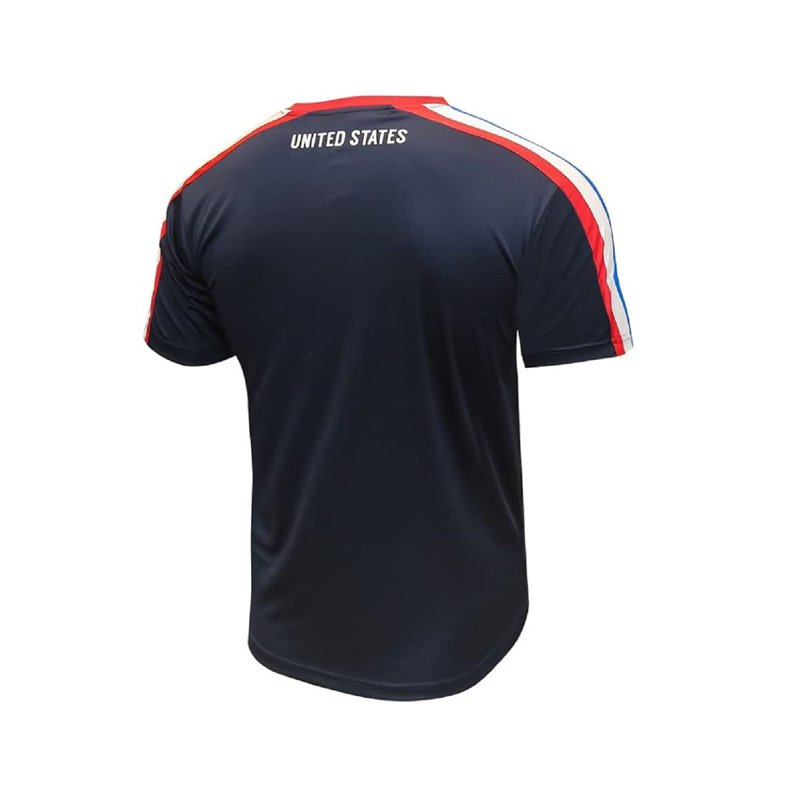 U.S. Soccer Poly Shirt Elite Game Day – Navy, XL, Name/Number Personalization