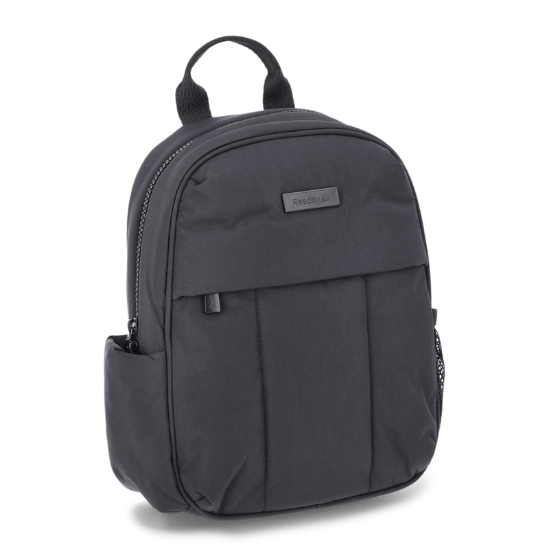 Reebok Women's Mini Backpack Black Lightweight Casual Bag