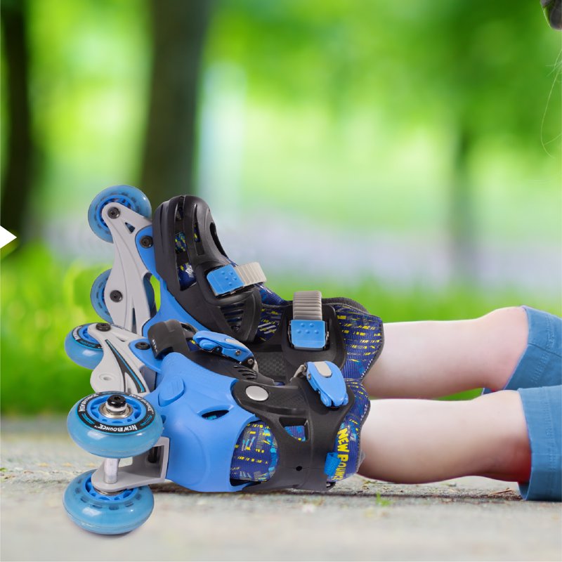 Adjustable Toddler Inline Skates for Kids - Durable & Comfortable Roller Blades