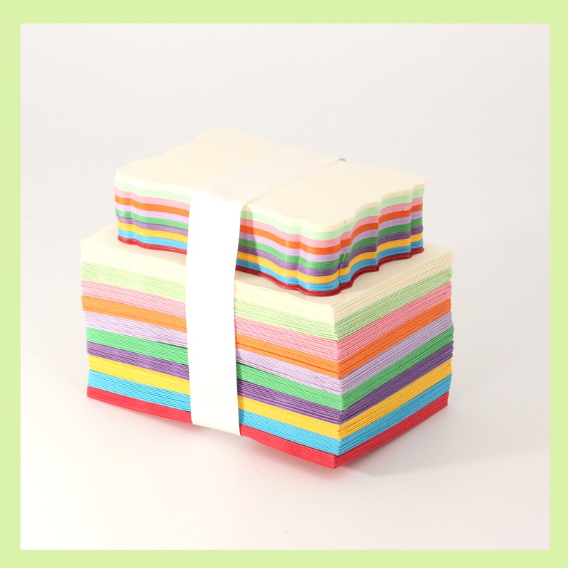 Colorful Mini Envelopes with Blank Note Cards - 100 Pack for Gifts & Celebrations