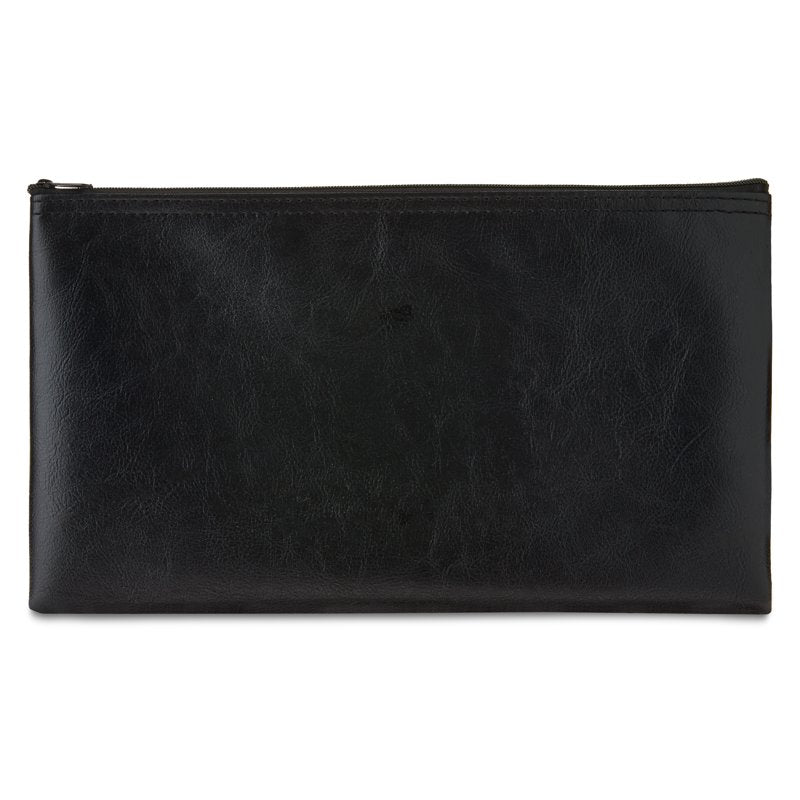 Zippered Money Bag with Waterproof Material for Cash Storage - 10.6 x 6.3 Inches