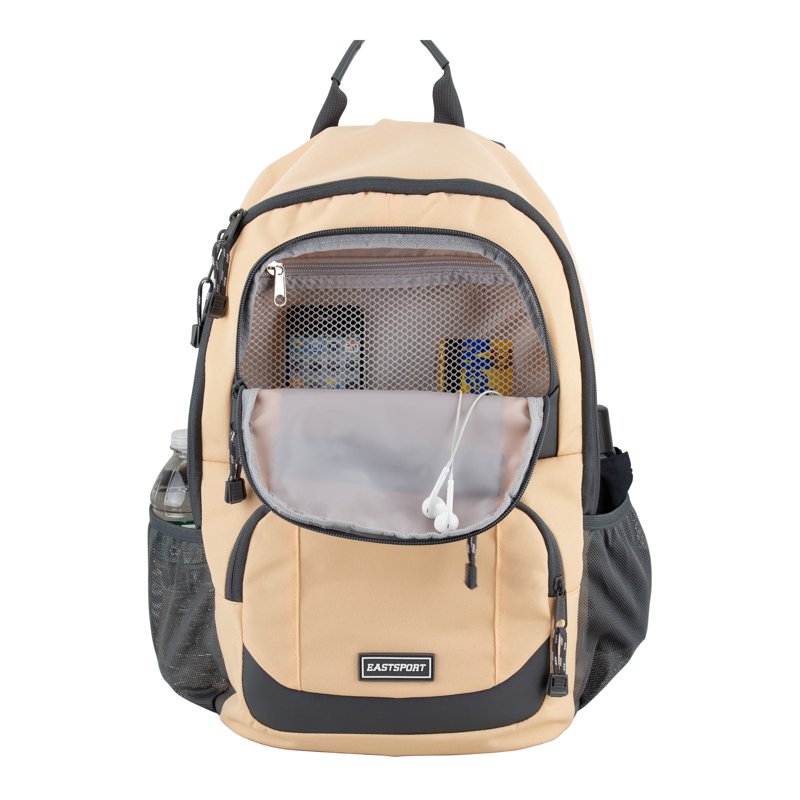 Unisex Commuter Tech Backpack - Multiple Colors, Padded Laptop Sleeve, Water-Resistant Bottom