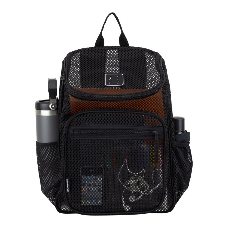 Mesh Backpack with Hydration Pockets & Spacious Main Compartment