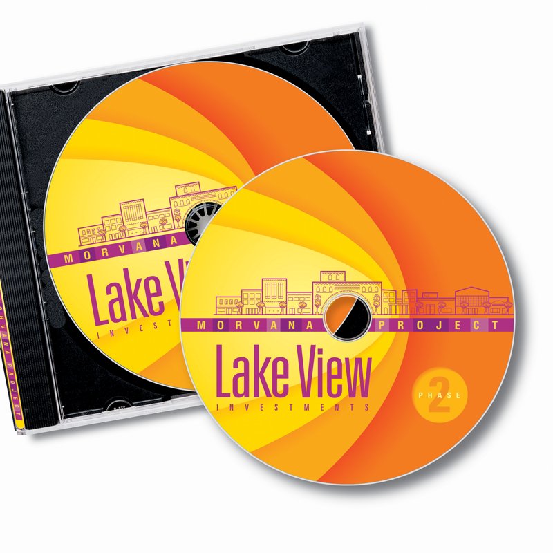 Full-Face CD Labels & Spine Labels Printable Label Set for Media Organization