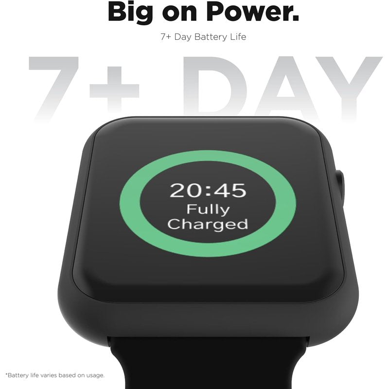 Smartwatch with Heart Rate Blood Oxygen Monitor Fitness Tracking & Notifications