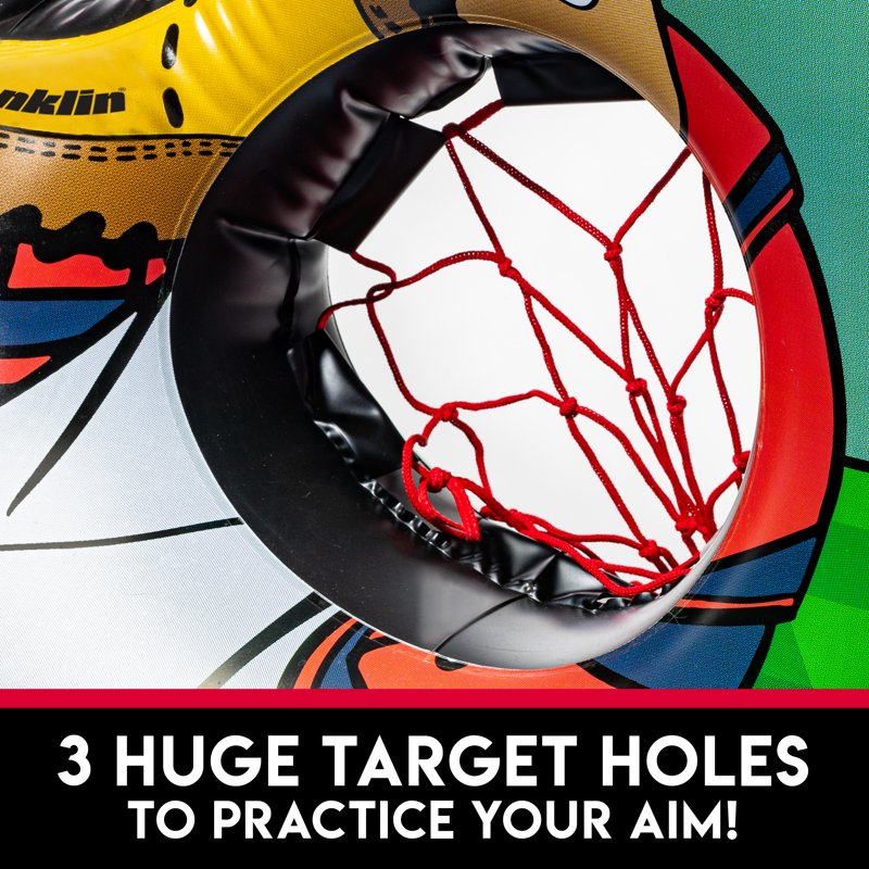 Franklin Sports Inflatable Five-Hole Baseball Target - Baseball