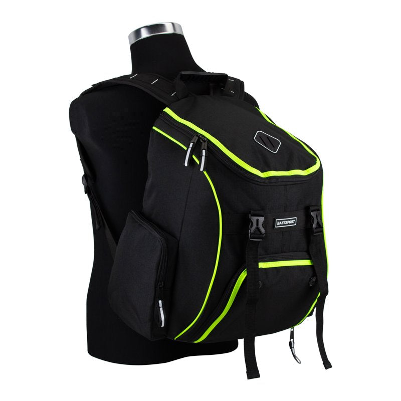 Unisex Oversized Laptop Backpack with Multiple Pockets and Padded Straps