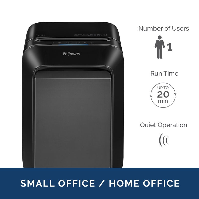 16-Sheet Micro-Cut Office Paper Shredder - Heavy Duty, Jam-Proof, SafeSense