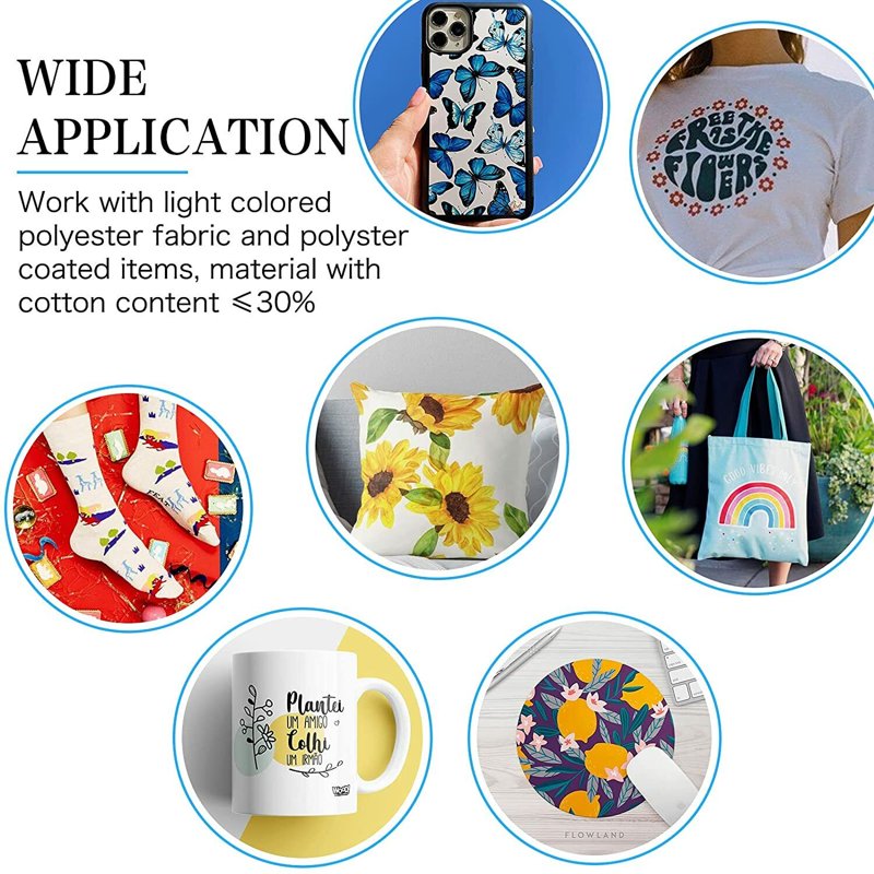 150 Sheets Sublimation Paper for Inkjet Printers 11x17 A3 & A4 Sizes