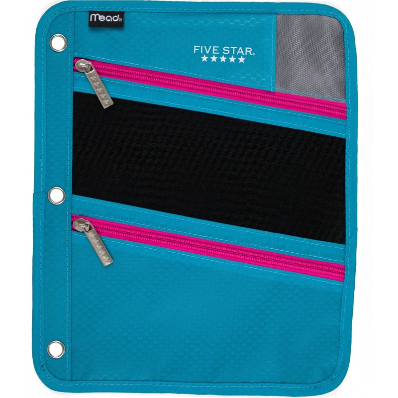 Durable Mesh Pencil Case - Multi-Color Zipper Organizer for School Supplies