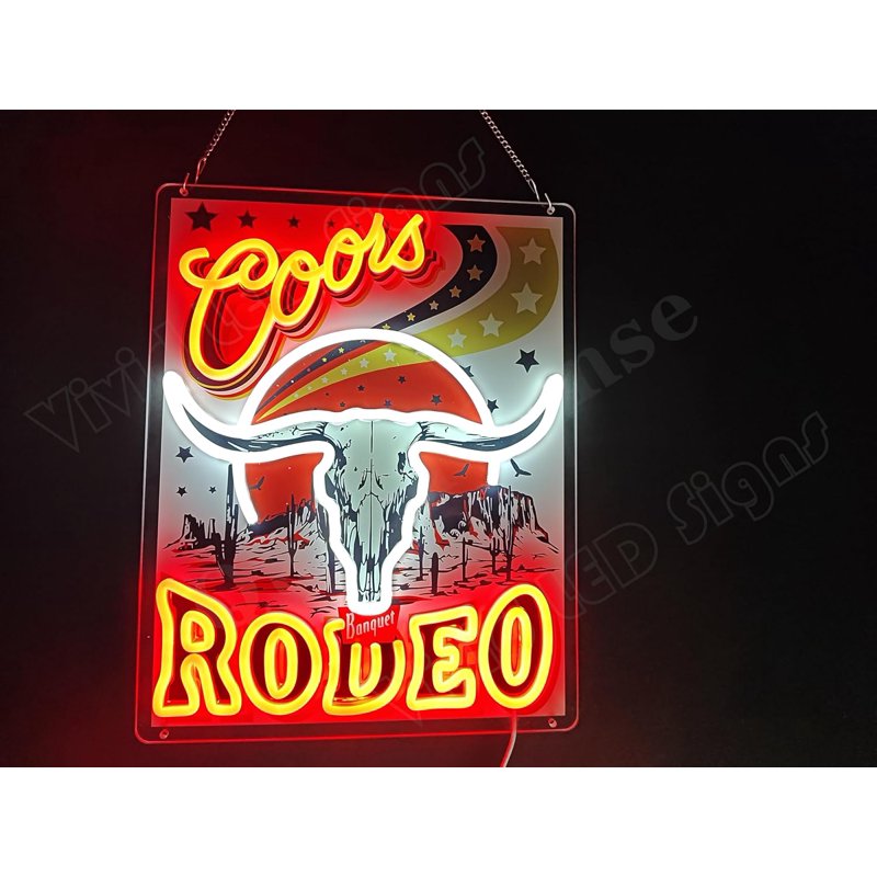 16x9 LED Neon Sign Beer Wall Decor Dimmable USB Powered for Bars & Parties