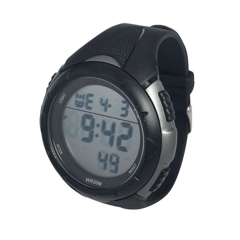 Digital Sport Wristwatch for Men with Water Resistance and Backlight
