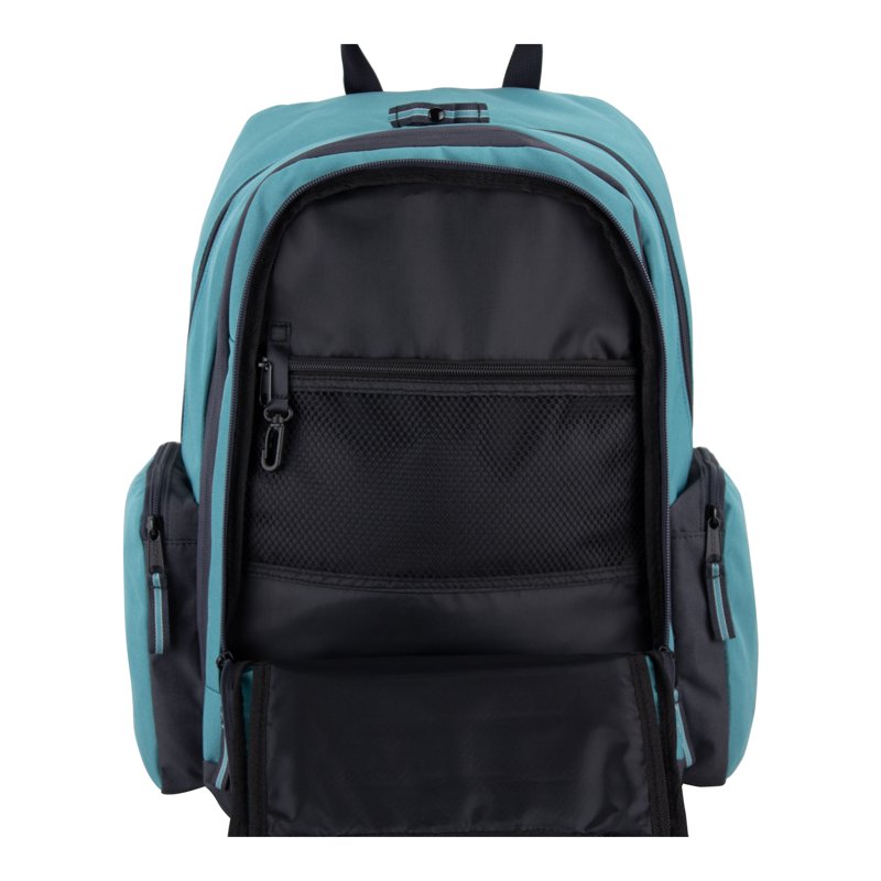Unisex Recycled Expandable Backpack with Laptop Sleeve & Water-Resistant Bottom