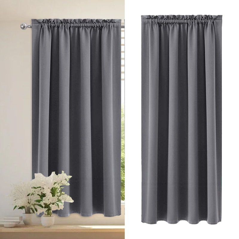 Blackout Window Curtains 42x54in - Thermal Insulated Noise Reducing Drapes for Living Room & Bedroom