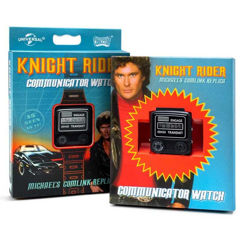 Knight Rider Communicator Watch Replica Digital Watch - Officially Licensed