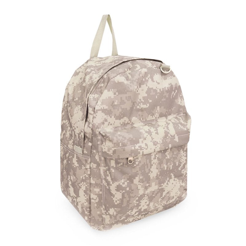 Everest Digital Camo Backpack - Classic Military Style, Spacious 16.5 x 13 Inches