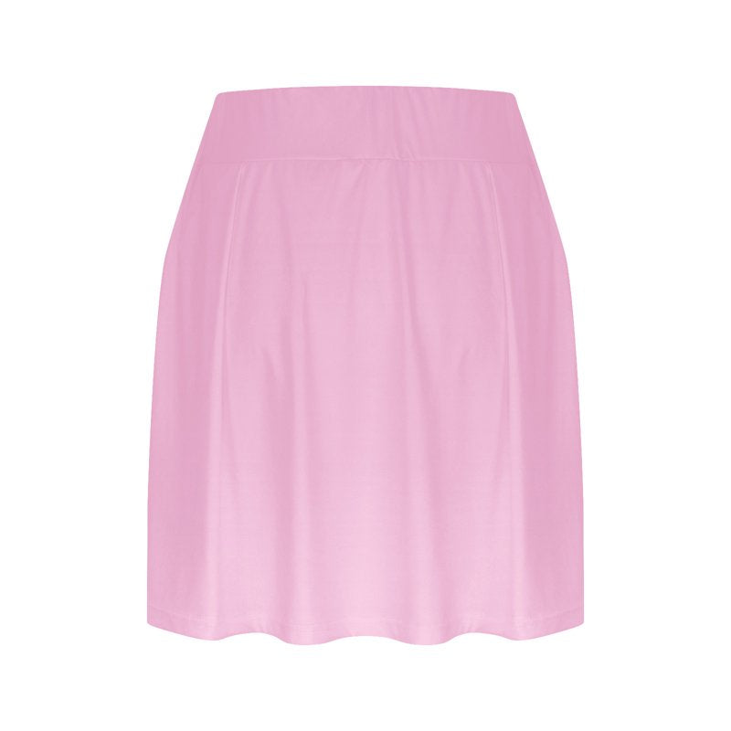 Women's Pleated Tennis Skirt with Ruffle and Pockets - Athletic Skort for Workout, Golf, and Tennis